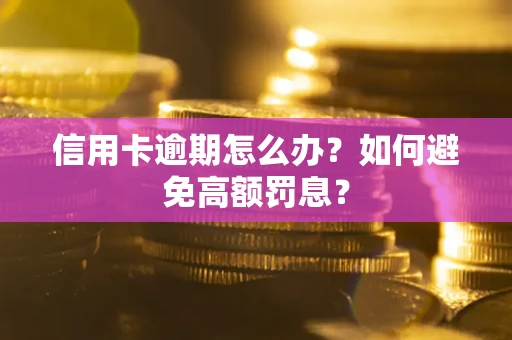 武汉信用卡逾期怎么办？如何避免高额罚息？
