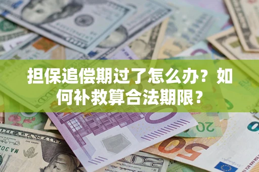 武汉担保追偿期过了怎么办？如何补救算合法期限？