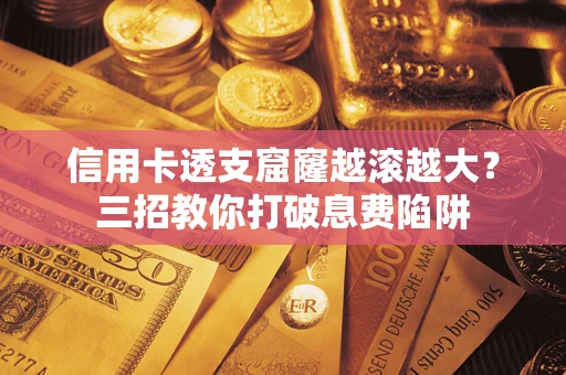 武汉信用卡透支窟窿越滚越大？三招教你打破息费陷阱