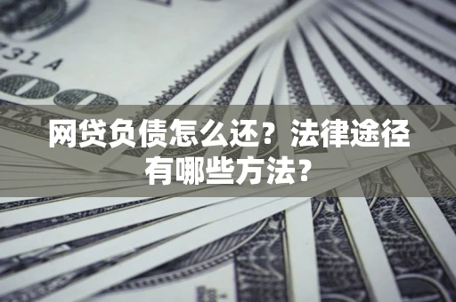 武汉网贷负债怎么还？法律途径有哪些方法？