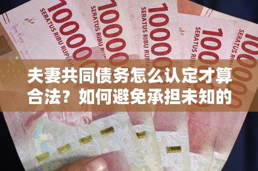 武汉夫妻共同债务怎么认定才算合法？如何避免承担未知的债务风险？
