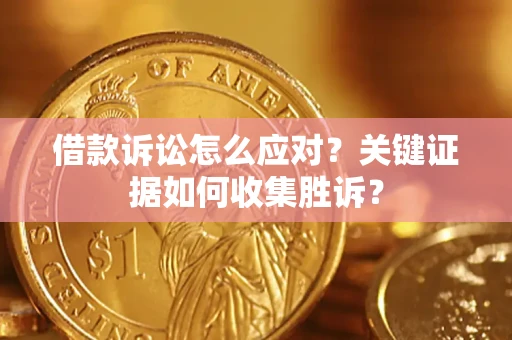 武汉借款诉讼怎么应对？关键证据如何收集胜诉？
