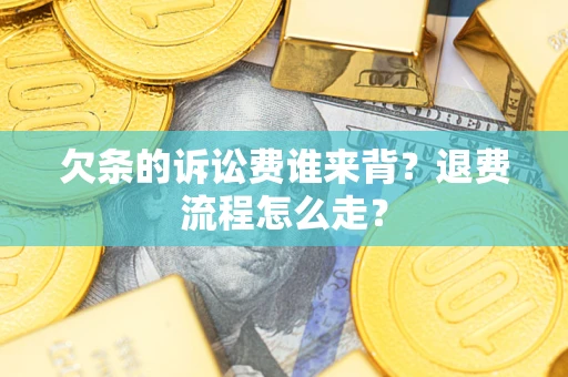 武汉欠条的诉讼费谁来背？退费流程怎么走？